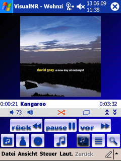 VisualMR auf dem PocketPC